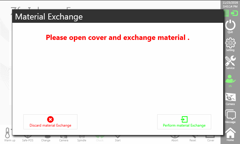 Material Exchange